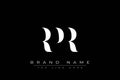 RPR abstract letter logo design Royalty Free Stock Photo