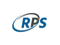 RPS letter creative modern elegant logo design Royalty Free Stock Photo