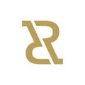 Rr logo , inital rr logo vector