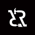 Rr logo , inital rr logo vector