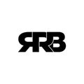 RRB letter monogram logo design vector Royalty Free Stock Photo