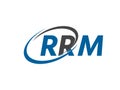 RRM letter creative modern elegant logo design Royalty Free Stock Photo