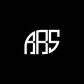 RRS letter logo design on black background. RRS creative initials letter logo concept. RRS letter design.RRS letter logo design on