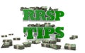 RRSP Tips - Canada Royalty Free Stock Photo