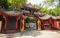 Rrwang(Two Nobilities) temple of Dujiang Weir Royalty Free Stock Photo