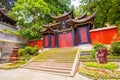 Rrwang(Two Nobilities) temple of Dujiang Weir Royalty Free Stock Photo