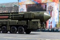 The RS-24 RT-24 Yars or Topol-MR NATO reporting name: SS-27 Mod 2 is a Russian MIRV-equipped, thermonuclear weapon intercontin Royalty Free Stock Photo