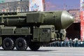 The RS-24 RT-24 Yars or Topol-MR NATO reporting name: SS-27 Mod 2 is a Russian MIRV-equipped, thermonuclear weapon intercontin Royalty Free Stock Photo