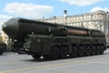 The RS-24 Yars or Topol-MR is a Russian MIRV-equipped, thermonuclear weapon intercontinental ballistic missile Royalty Free Stock Photo