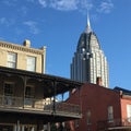 RSA Battle House Tower, Mobile, Alabama Royalty Free Stock Photo