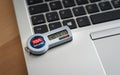 RSA SecurID token internet security Royalty Free Stock Photo