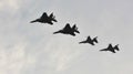 RSAF F-15SG & F-16C/D in formation