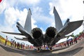 RSAF F-15SG Strike Eagle on display