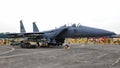 RSAF F-15SG Strike Eagle on display