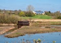 RSPB Sandwell Valley Nature Reserve, Birmingham, England. Royalty Free Stock Photo