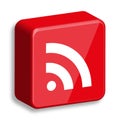 RSS glossy web icon