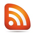 Rss icon Royalty Free Stock Photo