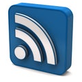 Rss icon Royalty Free Stock Photo