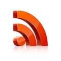 RSS Icon. Royalty Free Stock Photo