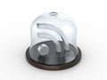 RSS symbol under the dome Royalty Free Stock Photo