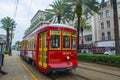 RTA Streetcar Canal Line, New Orleans, Louisiana, USA Royalty Free Stock Photo