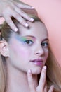 Ãârtistic rainbow makeup