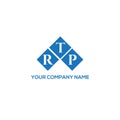 RTP letter logo design on white background. RTP creative initials letter logo concept. RTP letter design