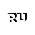 RU Monogram Shadow Shape Style