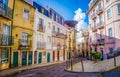 Rua Poiais de Sao Bento street in Lisbon, Portugal