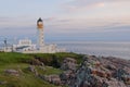 Rua Reidh Lighthouse in evening light, Scotland