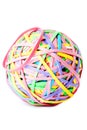 Rubber band ball Royalty Free Stock Photo