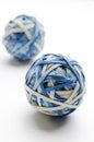 Rubber band balls Royalty Free Stock Photo