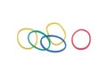 Rubber bands Royalty Free Stock Photo