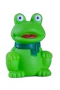 Rubber bath toys, green frog