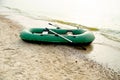 Rubber boat Royalty Free Stock Photo