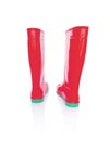 Rubber boots isolate. Royalty Free Stock Photo
