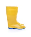Rubber boots isolate. Royalty Free Stock Photo