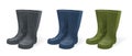 Rubber boots set