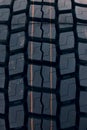 Rubber car tire texture Royalty Free Stock Photo