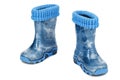 Rubber children`s boots