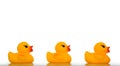 Rubber ducklings Royalty Free Stock Photo