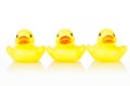 Rubber ducklings Royalty Free Stock Photo