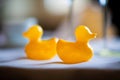 Rubber ducklings Royalty Free Stock Photo