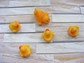 Rubber ducks Royalty Free Stock Photo