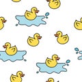 Rubber ducky Royalty Free Stock Photo