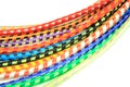 Rubber elastics colorful Royalty Free Stock Photo