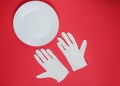 Rubber gloves Royalty Free Stock Photo