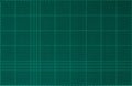 Rubber green cutting mat sheet with grid guide line scale square shape background.for paper tools,school or graphic craft studio