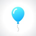 Rubber helium balloon