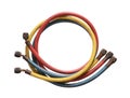 Rubber hoses for refrigerant pressure gauges